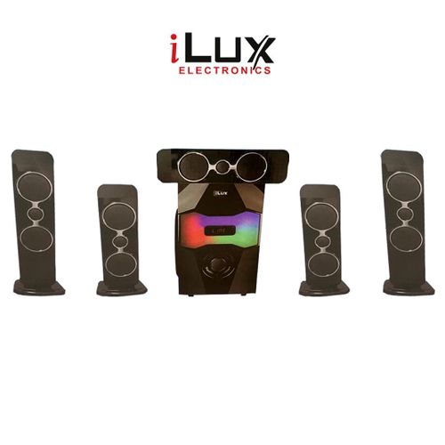 Ilux Home Cinéma 5.1 - ILTH-518 - Bluetooth - USB - Carte Mémoire - Noir Ilux Home Cinéma 5.1 - ILTH-518 - Bluetooth - USB - Carte Mémoire - Noir
